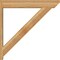 Ekena Millwork Traditional Slat Rough Sawn Outlooker, Western Red Cedar, 8"W x 48"D x 48"H OUT08X48X48TRA06RWR - alternate 2